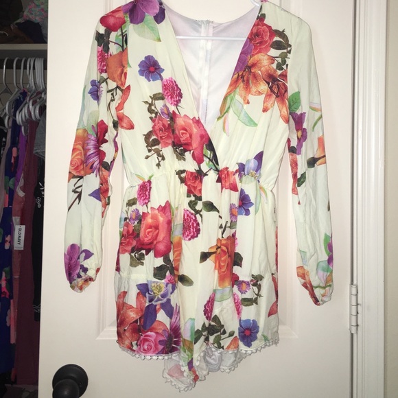 Floral romper