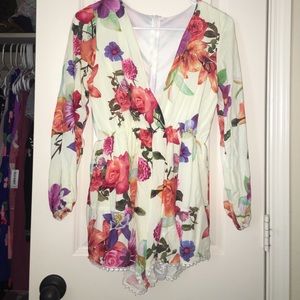 Floral romper