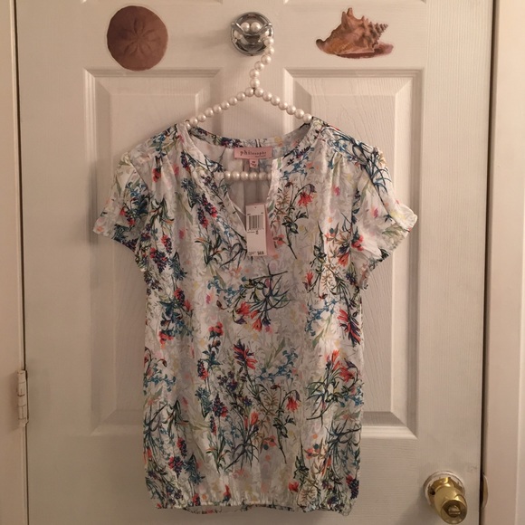 Philosophy Floral Top - Picture 3 of 7