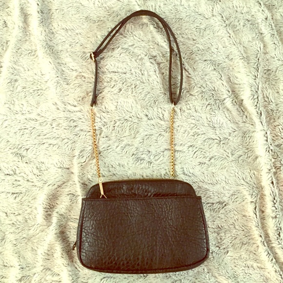 Black poppy purse