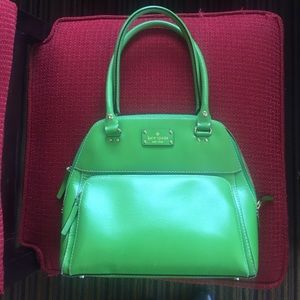 kate spade wellesley small maeda in vine green
