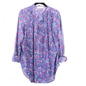 Navy & red Isabel Marant Etoile blouse