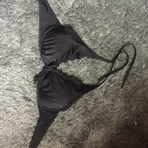 Black halter from Victoria secret! Size 34DD