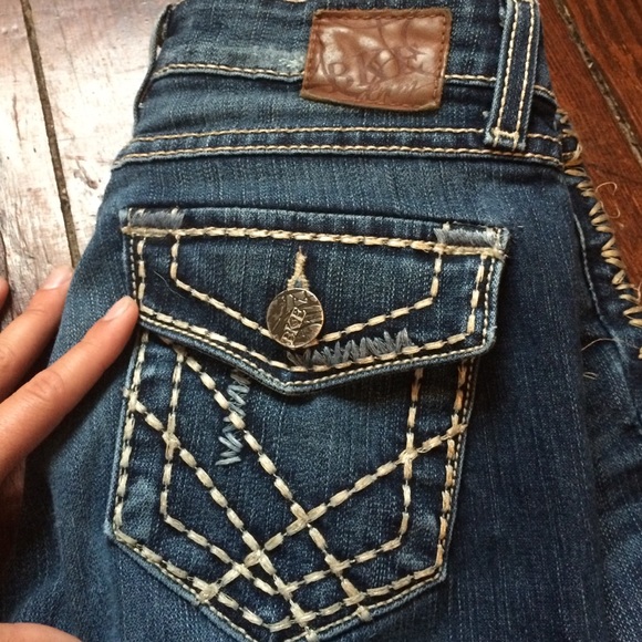 BKE Stella bootcut buckle jeans