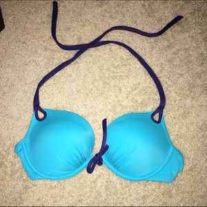 Blue Victoria's Secret bikini top