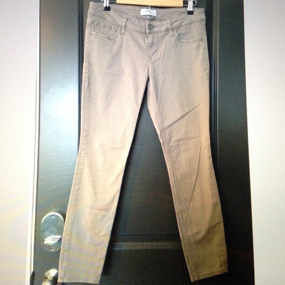 Express Khaki Jean Leggings