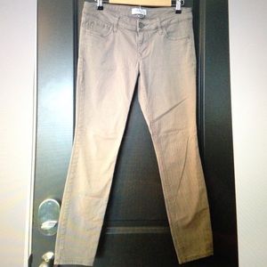 Express Khaki Jean Leggings