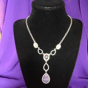Violet custom necklace