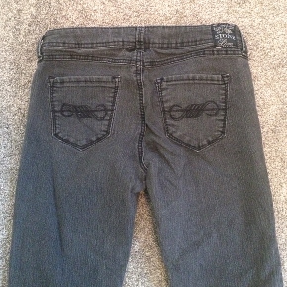 Black distressed skinny jeans! - Picture 4 of 4
