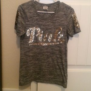 Victoria's Secret PINK sequin tee