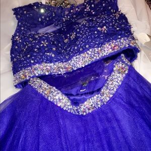 Brand new 2 piece prom dress with tags