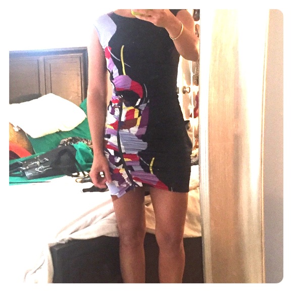 Fitted BCBG Maxaria short dress