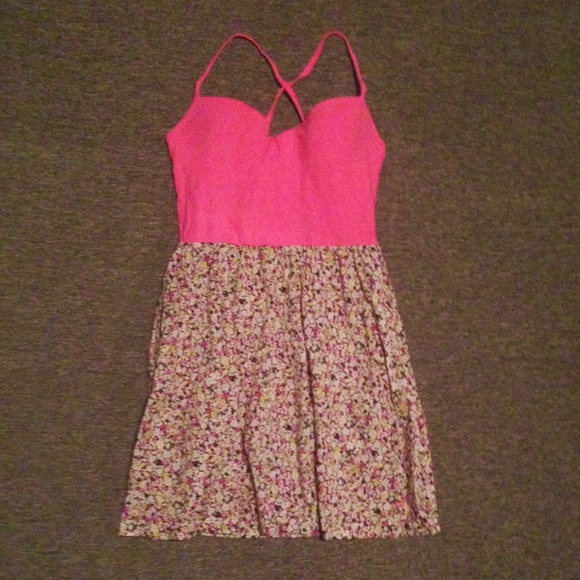 Victoria's Secret Pink - Pink Floral Bra Top Dress