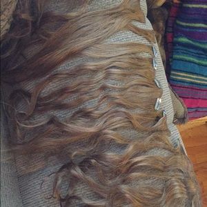 10 piece brown hair extensions