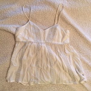 Small white/cream top