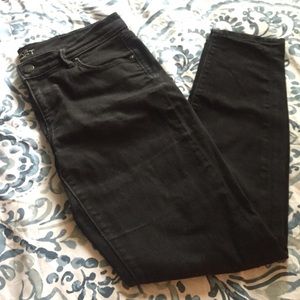 Loft Black Jeans Modern Skinny