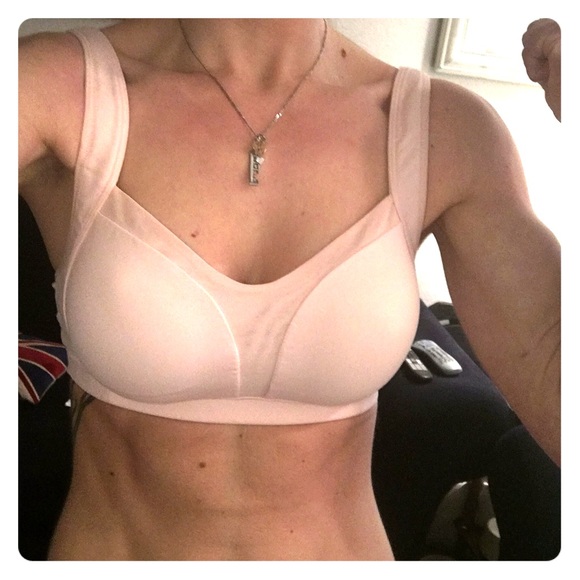 Pretty light pink Lululemon Tata Tamer