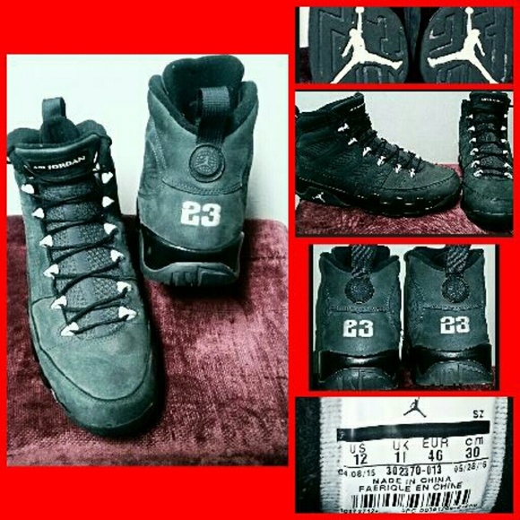 MEN'S AIR JORDAN 'RETRO 9' BASKETBALL SHOES -SIZE