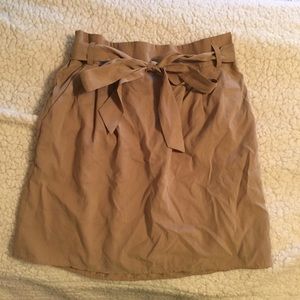 Khaki Francesca's skirt