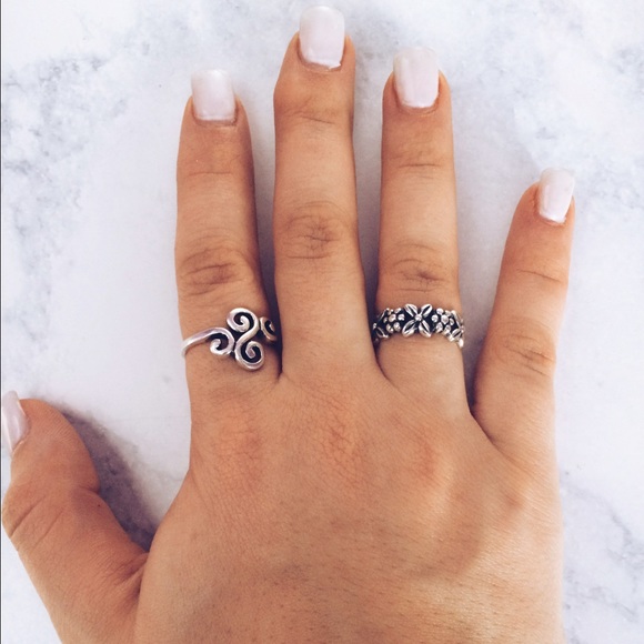 NEW STERLING SILVER BOHO RING - Picture 3 of 4