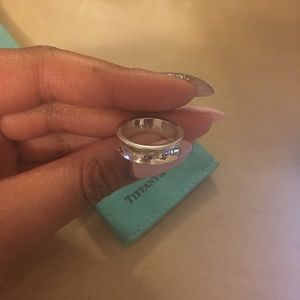 Sterling silver 1837 Tiffany & Co ring