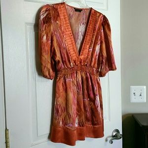 'Kimono' style v-neck blouse
