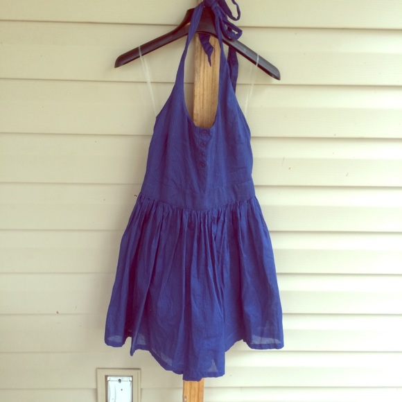 Flirty, feminine blue dress