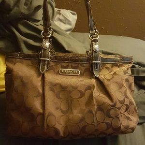 COACH Canvas Tote bag Signature F15146