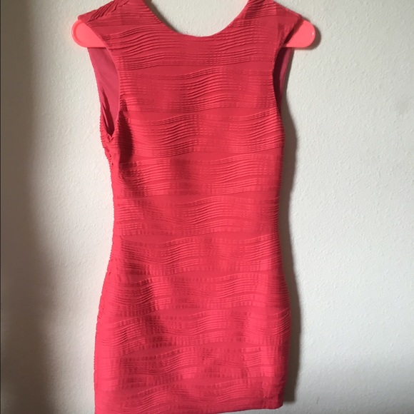 LF Red Bodycon Dress - Picture 2 of 4