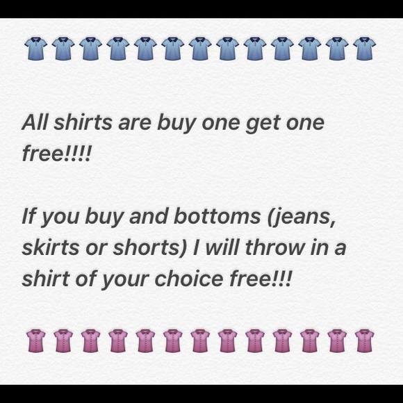 BOGO SALE!!!!