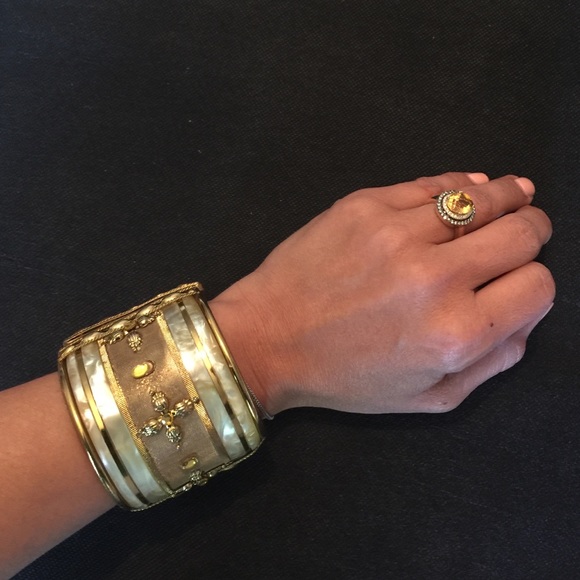 Gold cuff