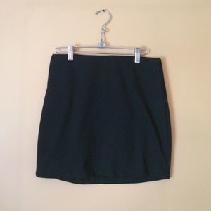 Black BCBG mini skirt