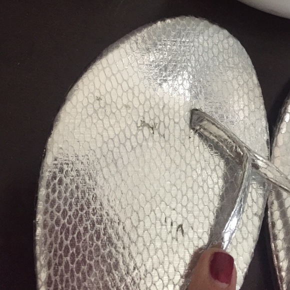 Silver Sandals - Picture 2 of 3