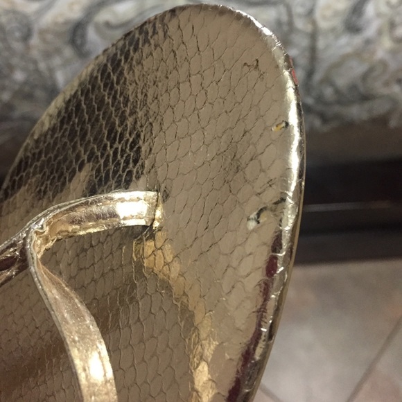 Gold Sandals - Picture 2 of 4