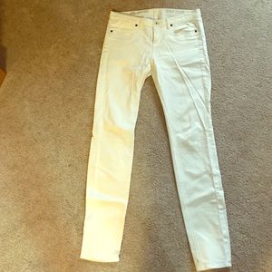 Madewell Skinny Skinny White Jeans