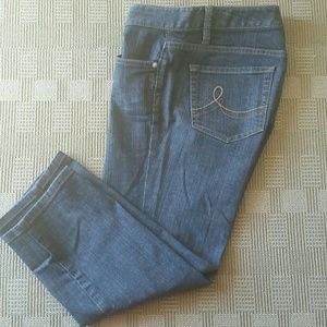LOFT denim capris