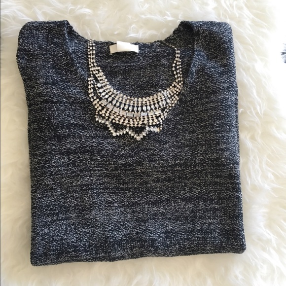 NWT XL H&M Marled lightweight spring sweater