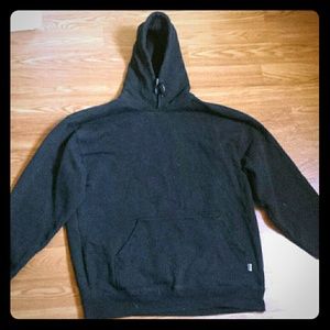 Men's  black hoodie