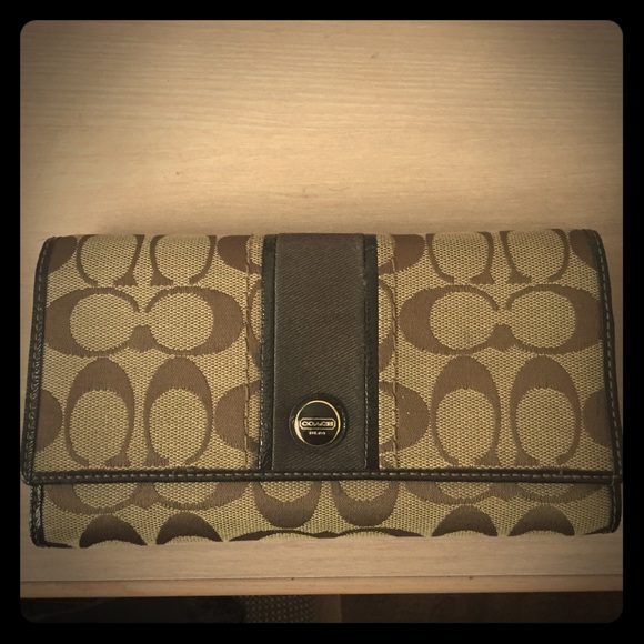 Coach Monogram Wallet