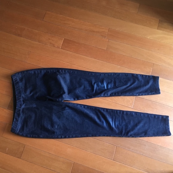 JCrew denim pixie Jean leggings size 8