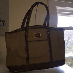 Jessica Simpson Herringbone Tote