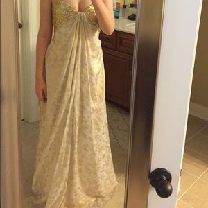 Golden Prom Dress SM
