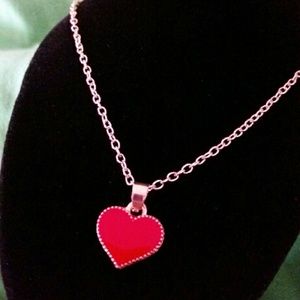 Red Heart Necklace