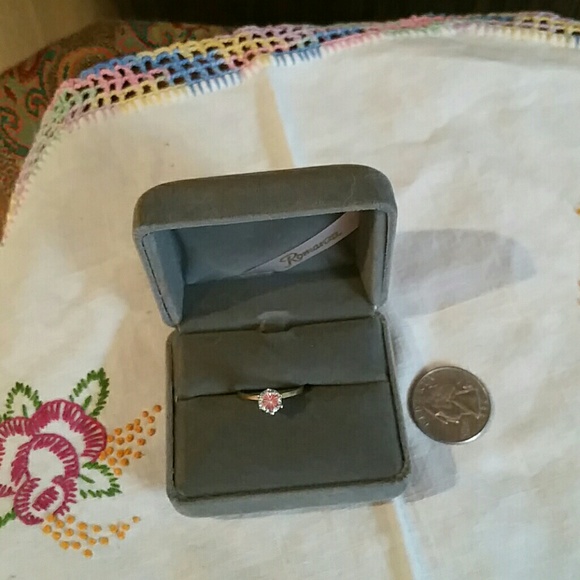 1 carat cz size 7 ring