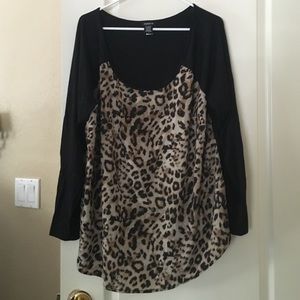 Torrid leopard top