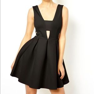 Asos cut out skater dress