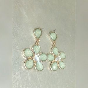 Flower Jewel Earrings
