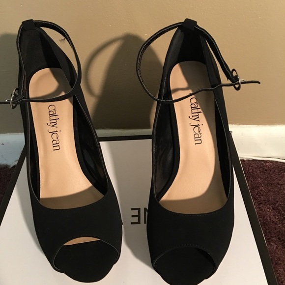Black Cathy Jean Heels