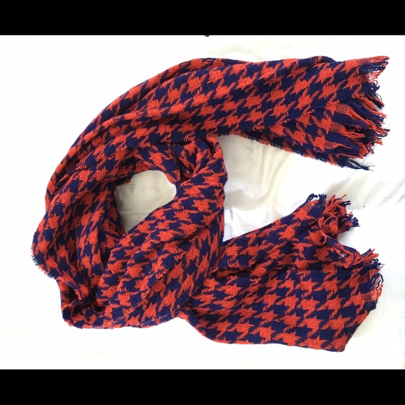 J. Crew Houndstooth Blanket Scarf