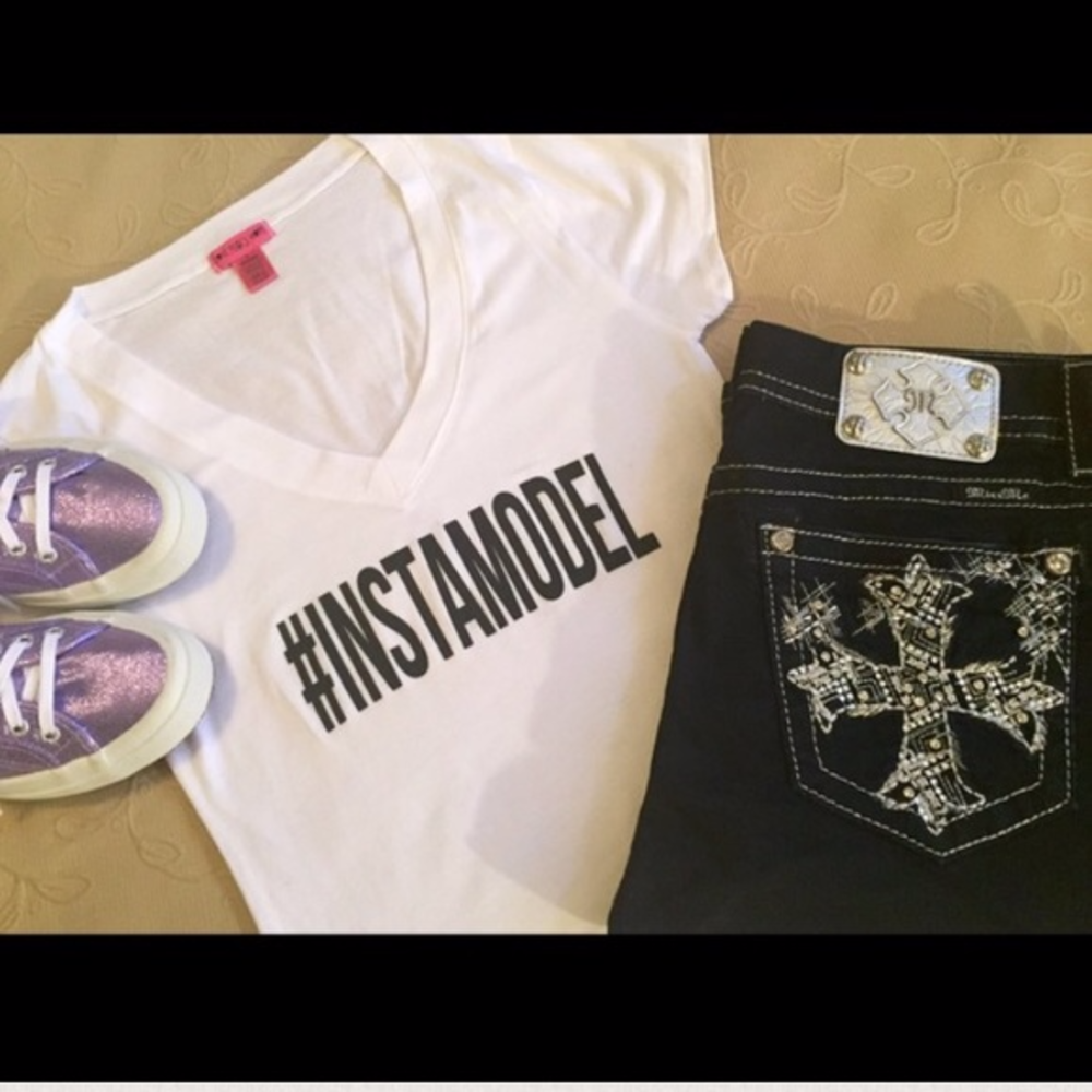 LAST ONE!  #INSTAMODEL Celeb Style Tee